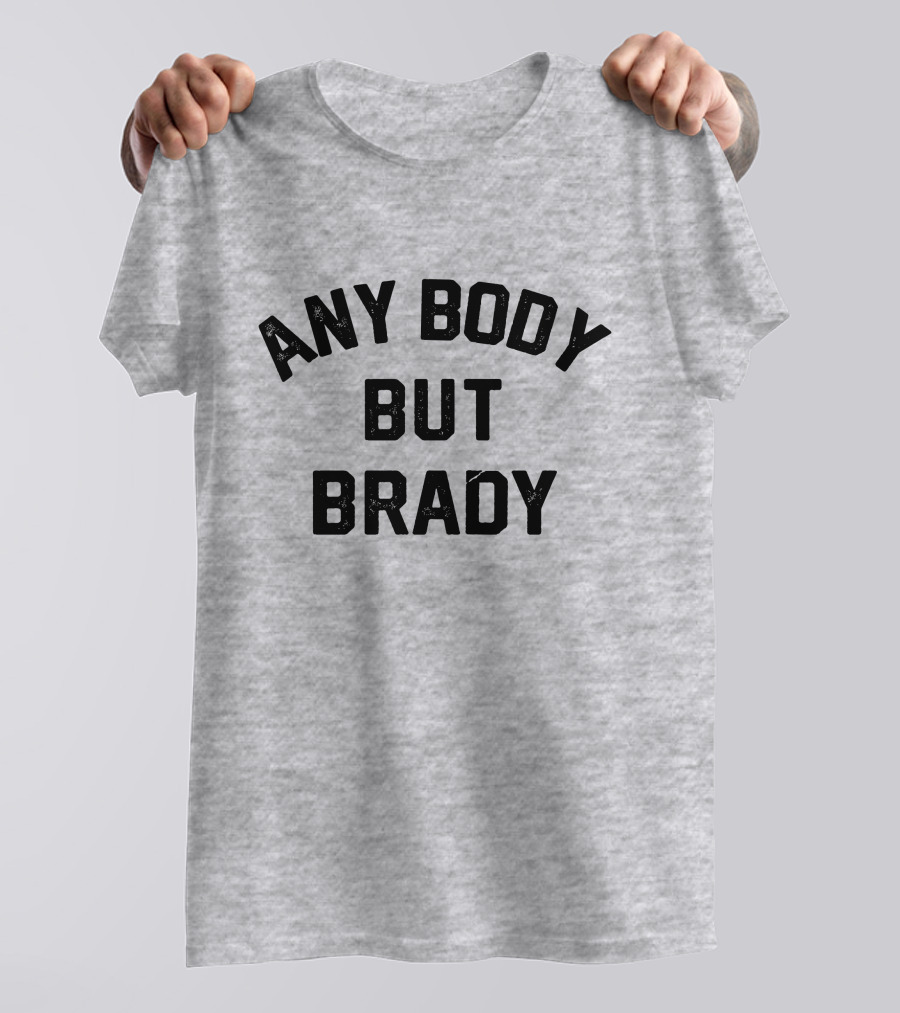 Steel City Anybody But Brady Football Fan Pittsburgh Dad T-Shirt