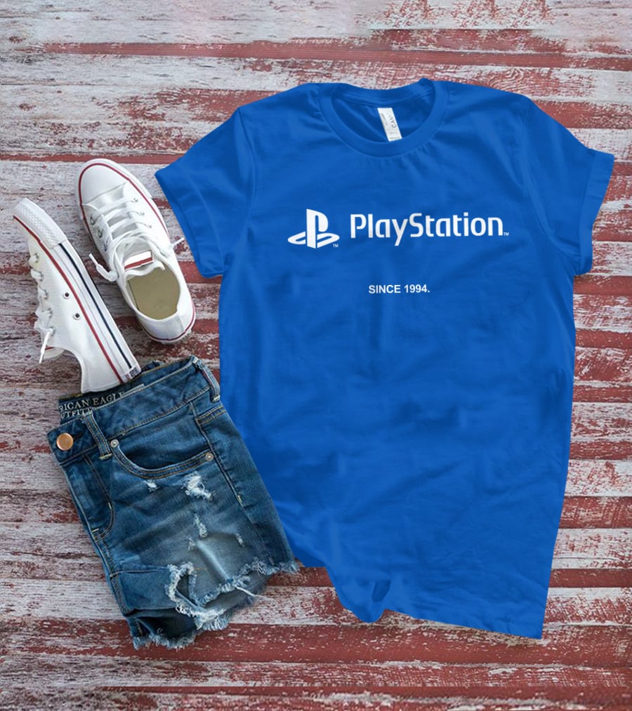 PlayStation Logo Since 1994 George Mnguni T-Shirt