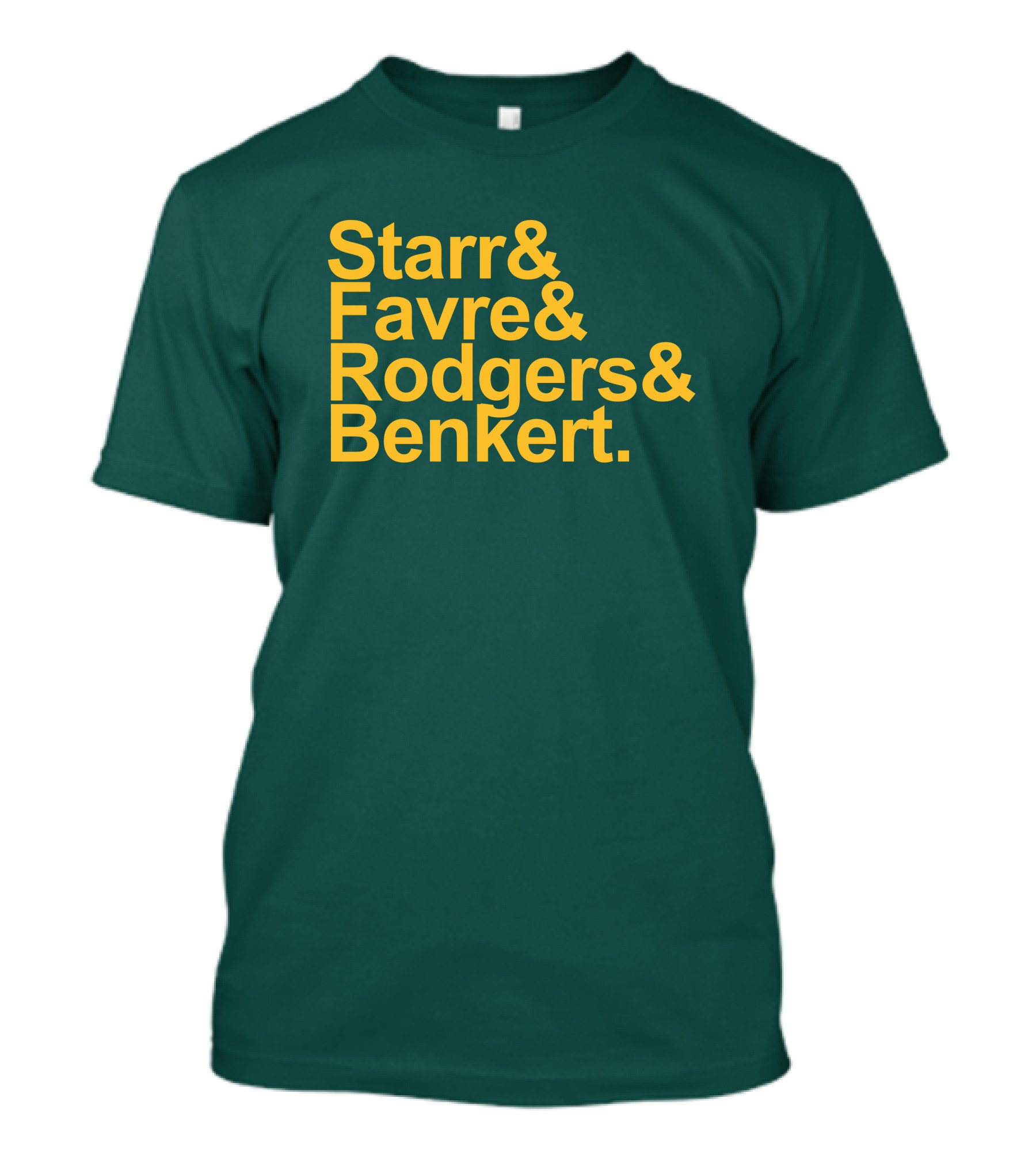 Starr Favre Rodgers Benkert Campeche Collective Merch T-Shirt