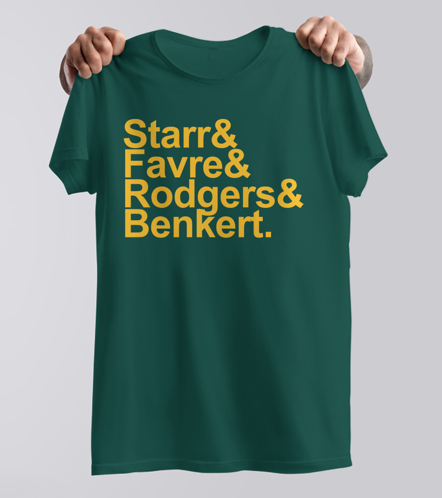 Starr Favre Rodgers Benkert Campeche Collective Merch T-Shirt