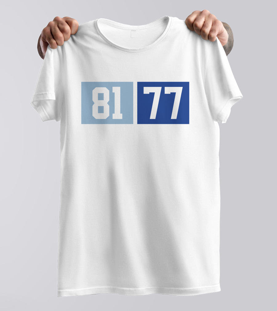 81 77 Victory Scoreboard T-Shirt