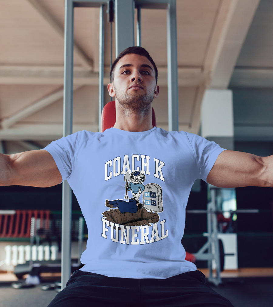 Coach K Funeral Duke Rivalry Dave Portnoy T-Shirt