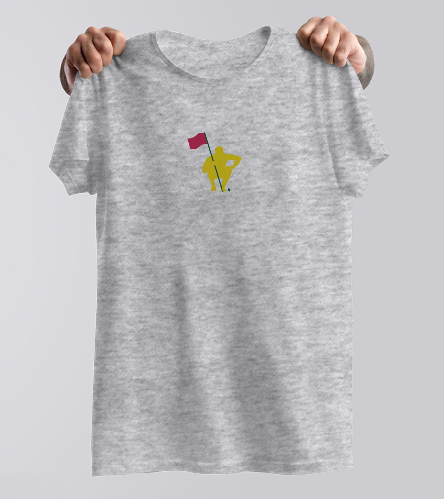 The Caddie Network April Edition Breaking Golf Flag T-Shirt