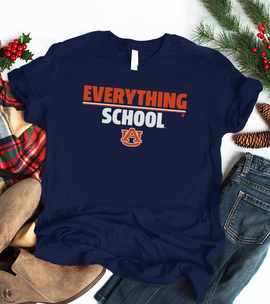 Auburn Everything School Logo Auburn Tigers T-Shirt