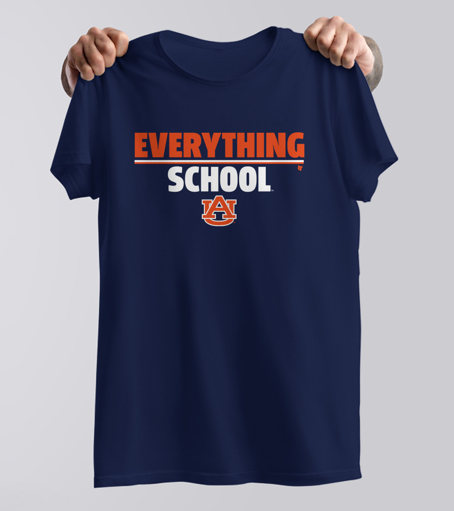 Auburn Everything School Logo Auburn Tigers T-Shirt