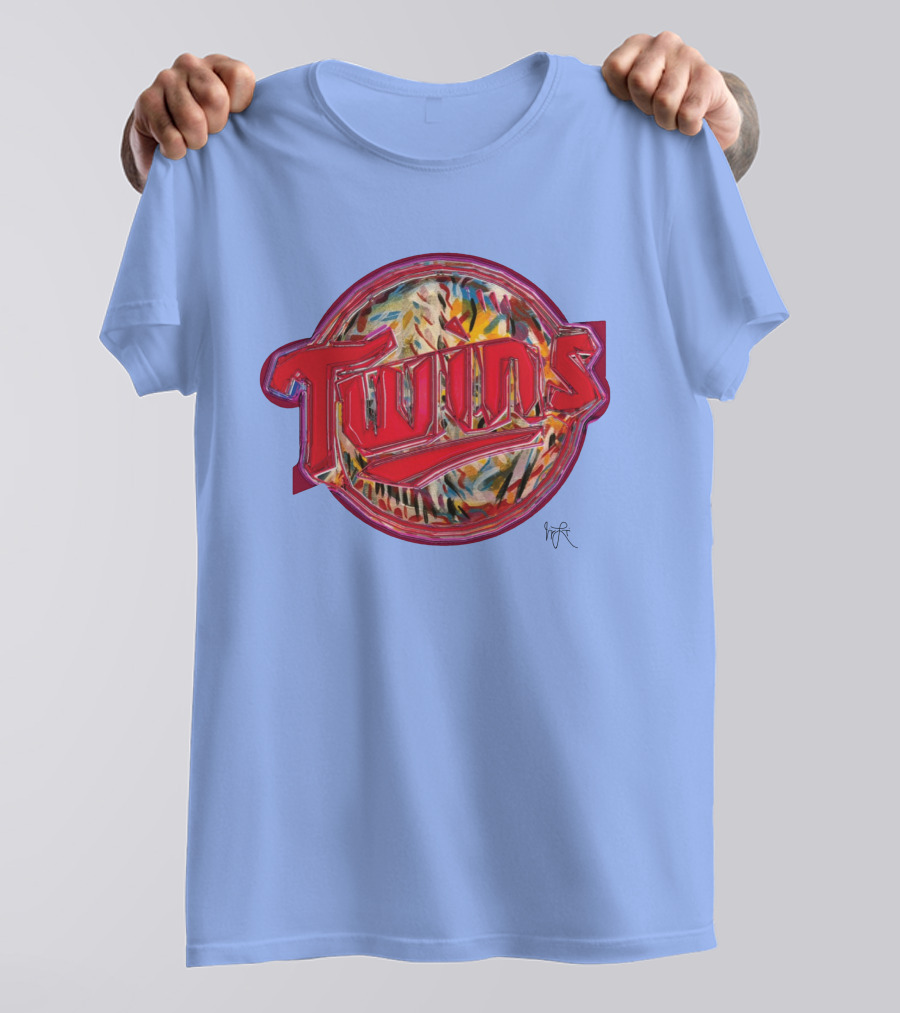 Twins Jimmy Longoria Local Artist Minnesota Baseball T-Shirt