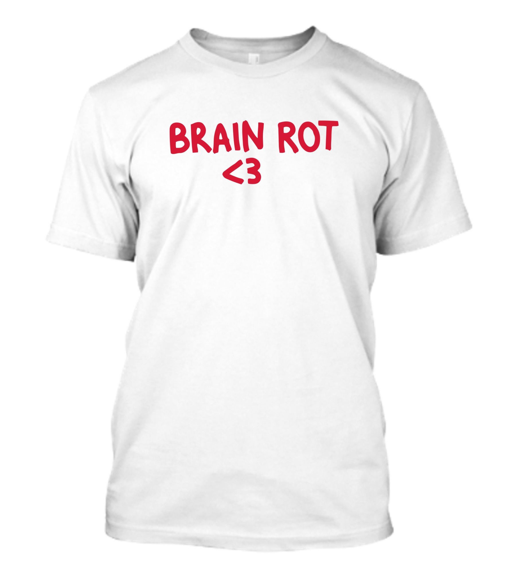 Brain Rot <3 Natalie Heart T-Shirt