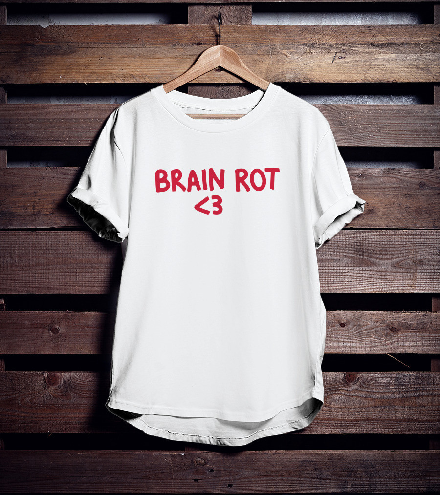 Brain Rot <3 Natalie Heart T-Shirt