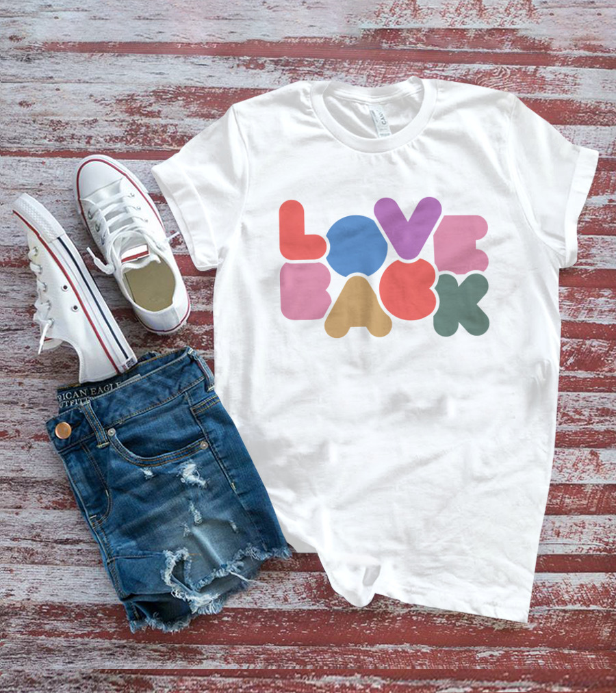 Love Back Merch Why Don't We Love Back Multicolor Bubbles T-Shirt