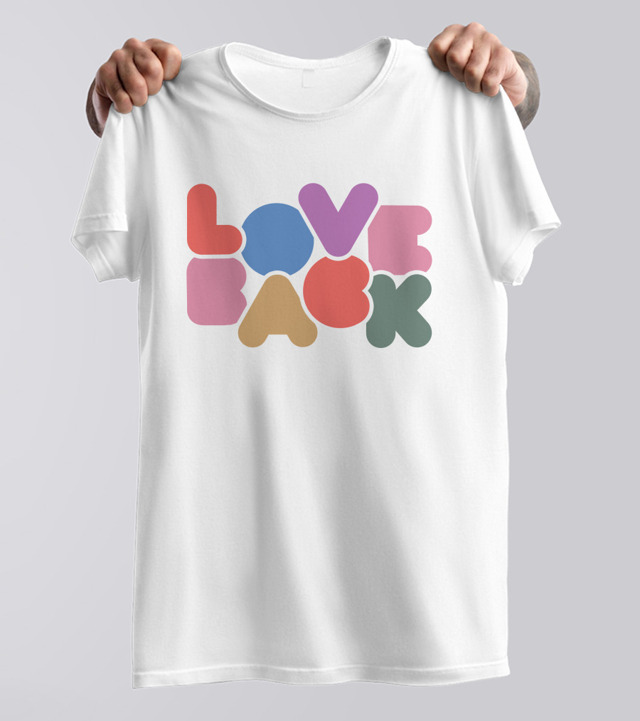 Love Back Merch Why Don't We Love Back Multicolor Bubbles T-Shirt