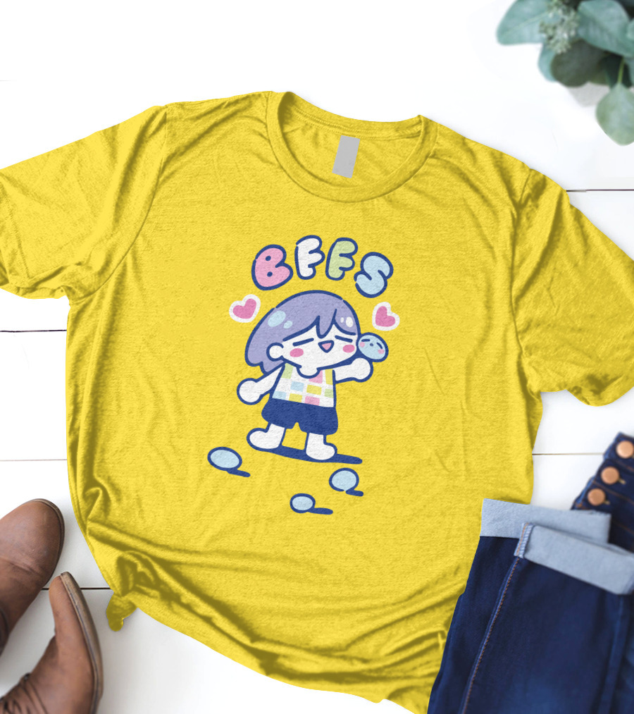 Omori Merch BFFs Kel And Friend Omocat Shop Merch T-Shirt