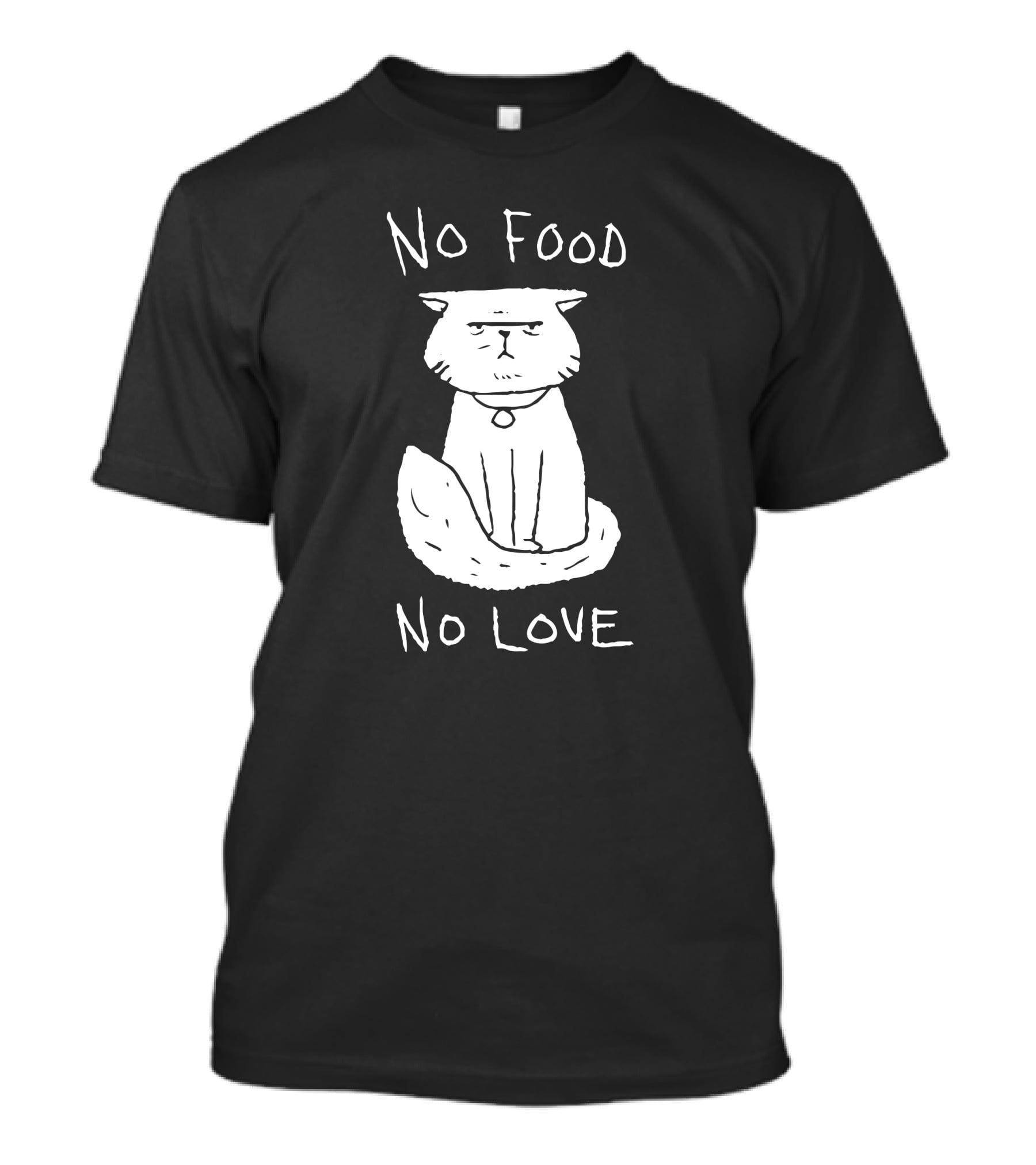 Dead By Daylight Meg's Cat No Food No Love Fostering Merch T-Shirt