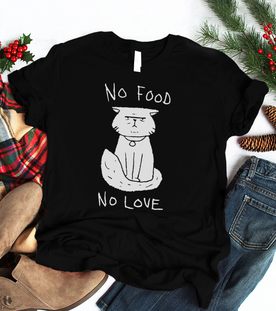 Dead By Daylight Meg's Cat No Food No Love Fostering Merch T-Shirt