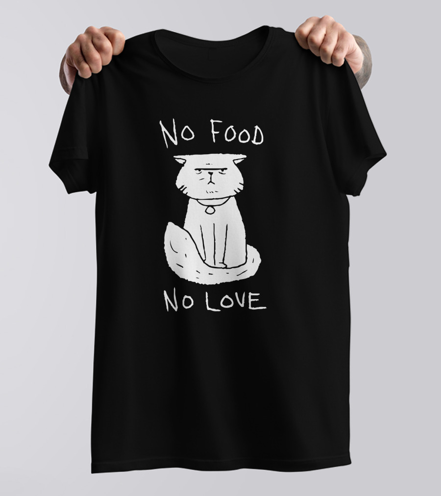Dead By Daylight Meg's Cat No Food No Love Fostering Merch T-Shirt