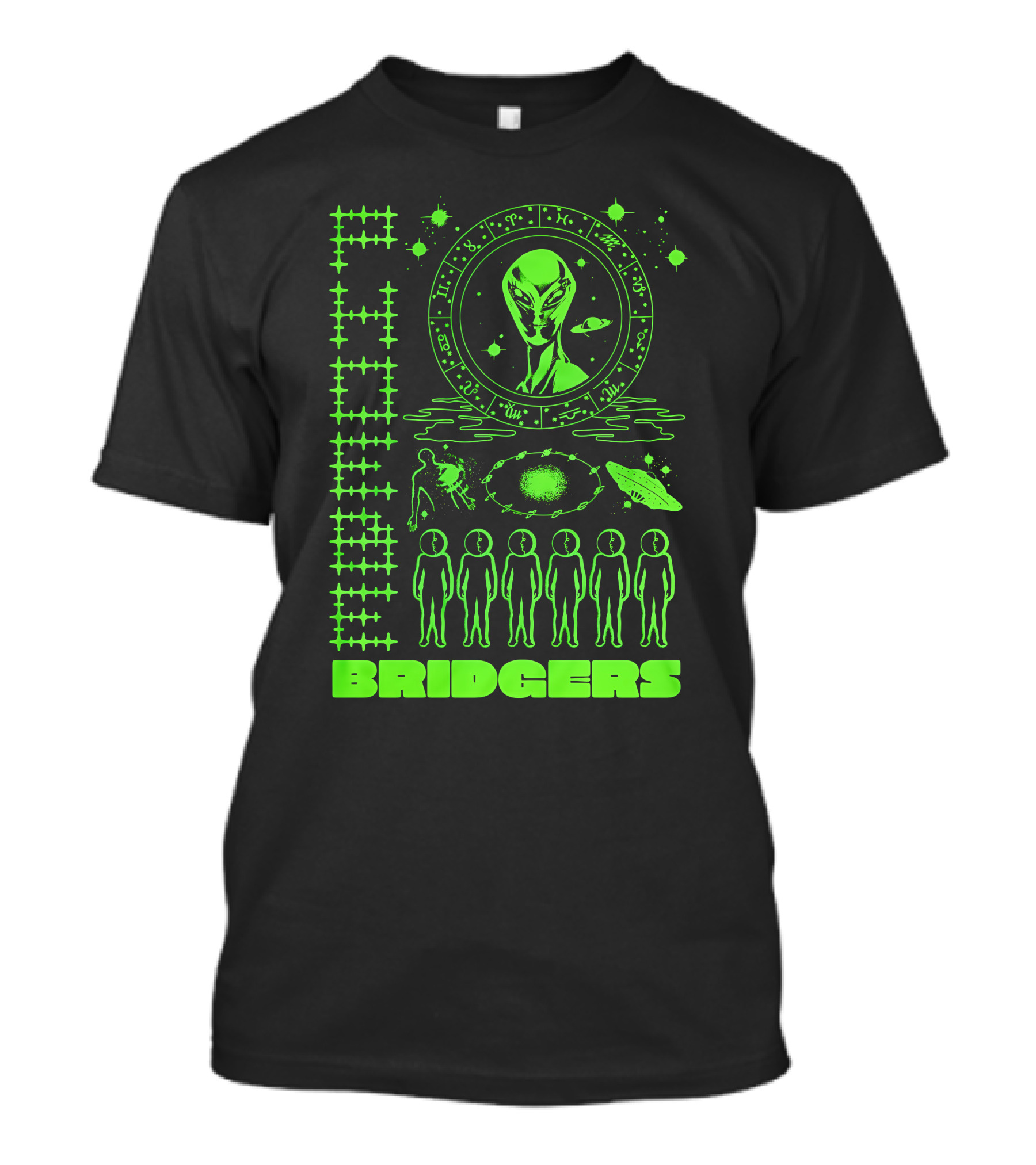 Phoebe Bridgers Alien Astrology UFO Space T-Shirt