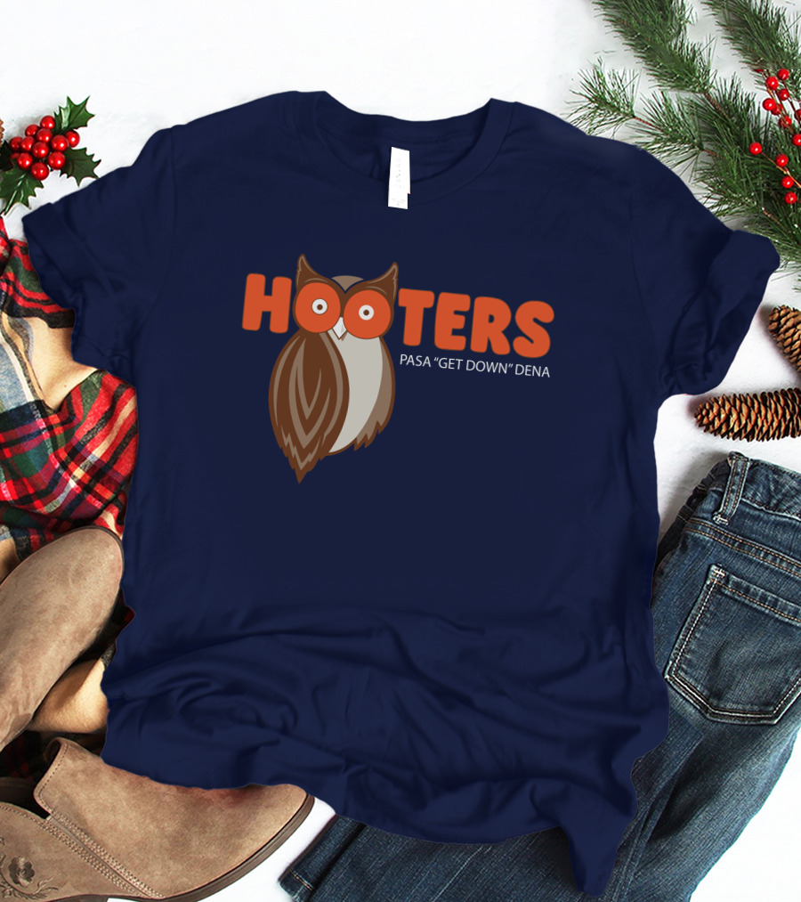 Michael Schwab Cristian Javier Hooters Owl Pasa Get Down Dena T-Shirt