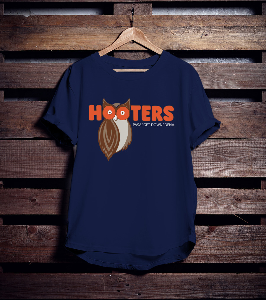 Michael Schwab Cristian Javier Hooters Owl Pasa Get Down Dena T-Shirt