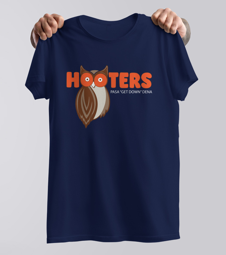 Michael Schwab Cristian Javier Hooters Owl Pasa Get Down Dena T-Shirt
