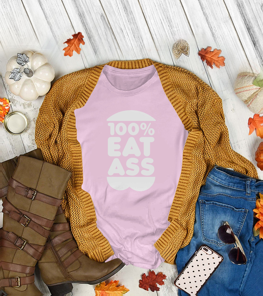 Ifynwadiwe Face Jam 100% Eat Ass T-Shirt