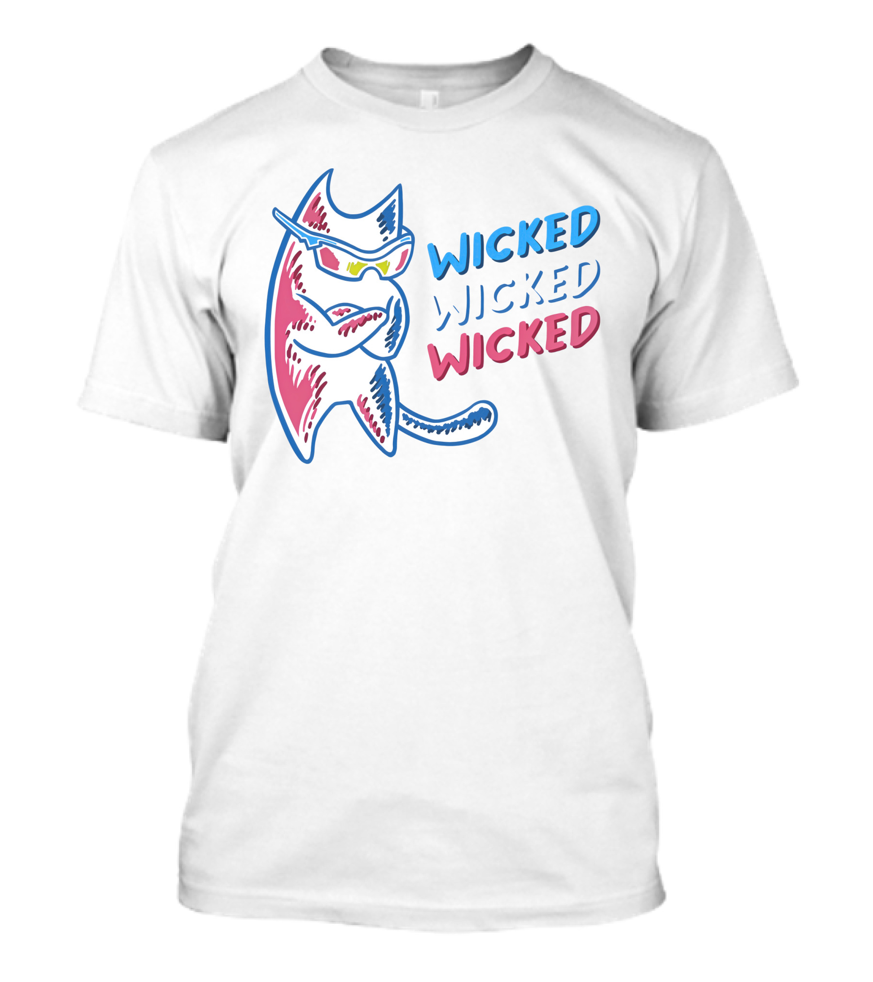 Sodapoppin Merch Wicked Wicked Cat T-Shirt