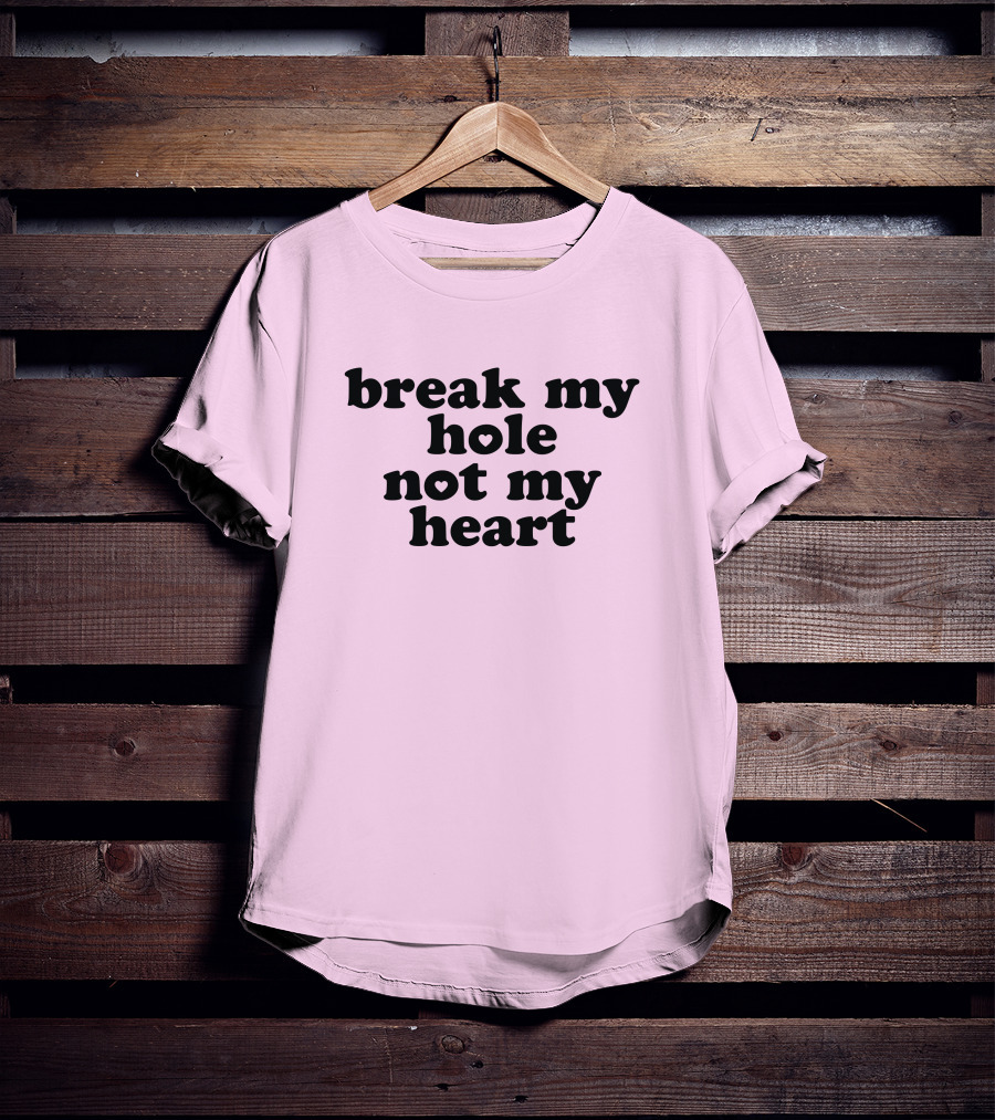 Break My Hole Not My Heart T-Shirt