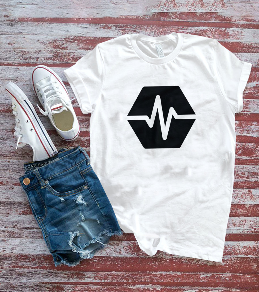 Stakerstoreus HEX PulseChain Logo Merch T-Shirt