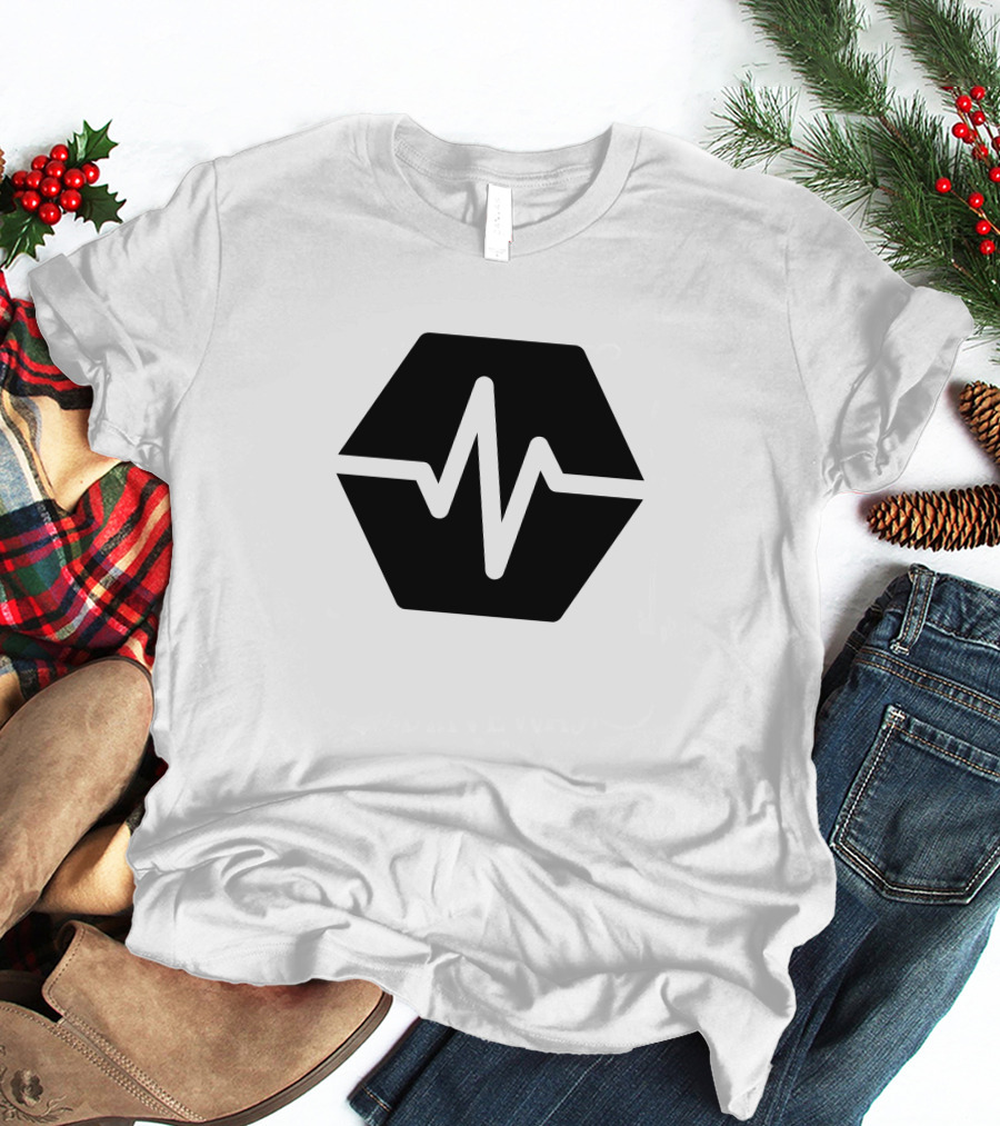 Stakerstoreus HEX PulseChain Logo Merch T-Shirt