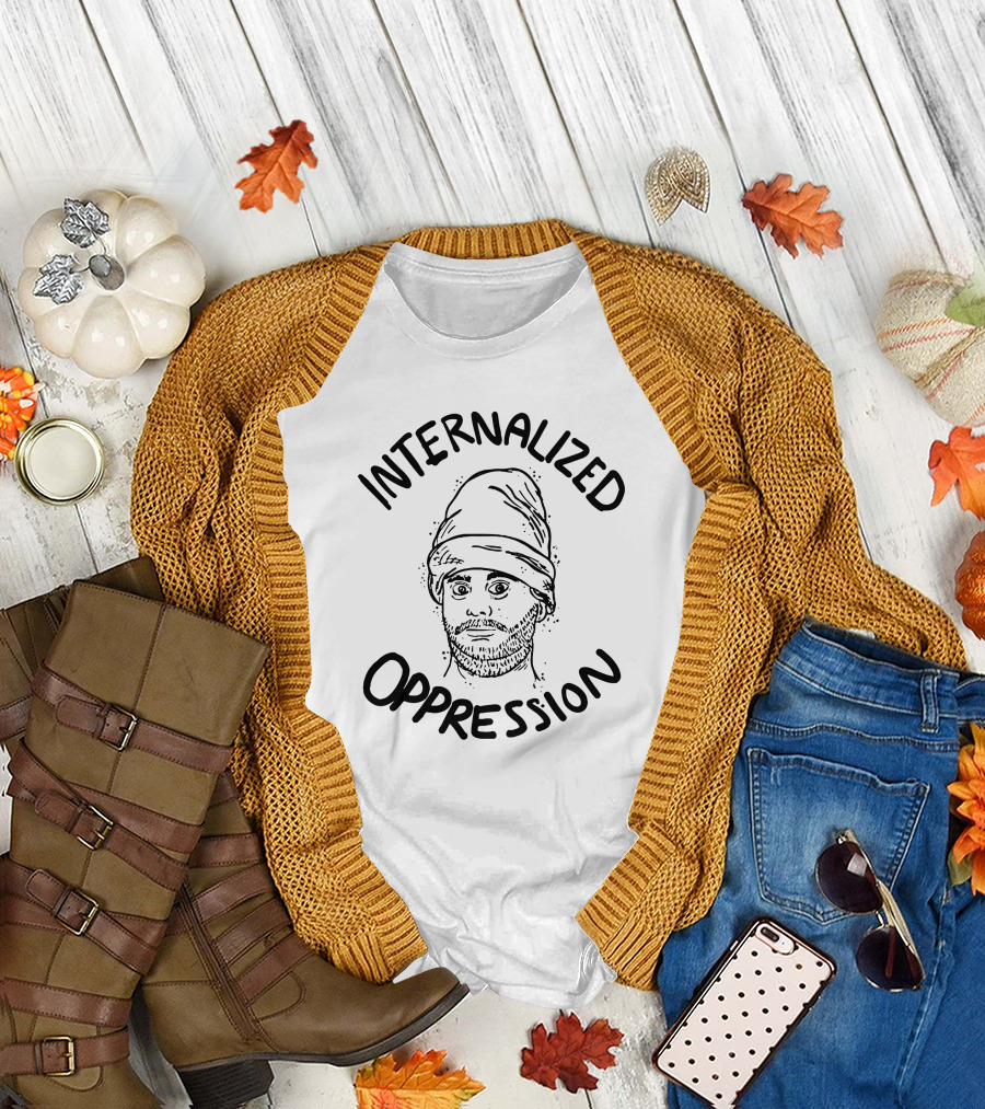 Internalized Oppression H3h3 Merch Shop Iconic Beanie Drawing T-Shirt
