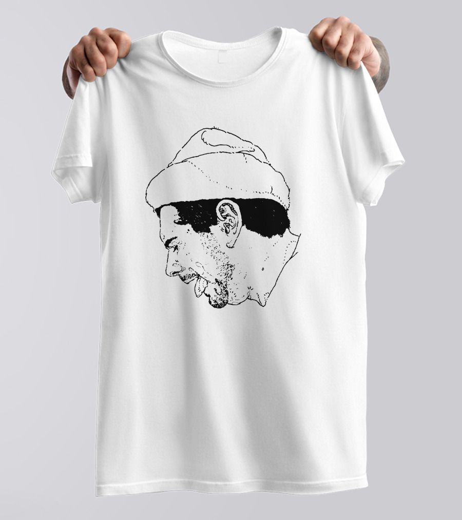 H3h3 Ethan Coughing Profile Beanie Sketch T-Shirt