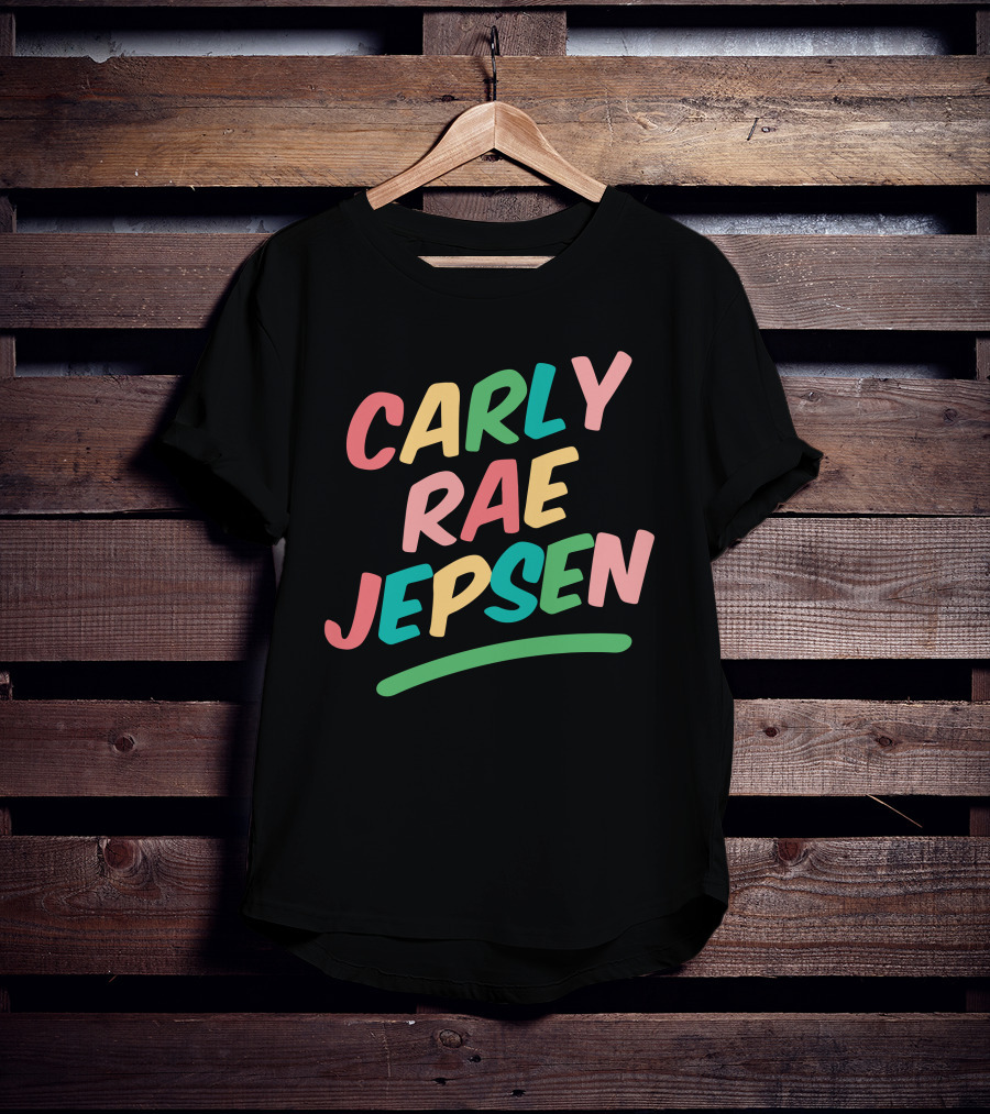 Carly Rae Jepsen Merch Rainbow Rae Jepsen T-Shirt