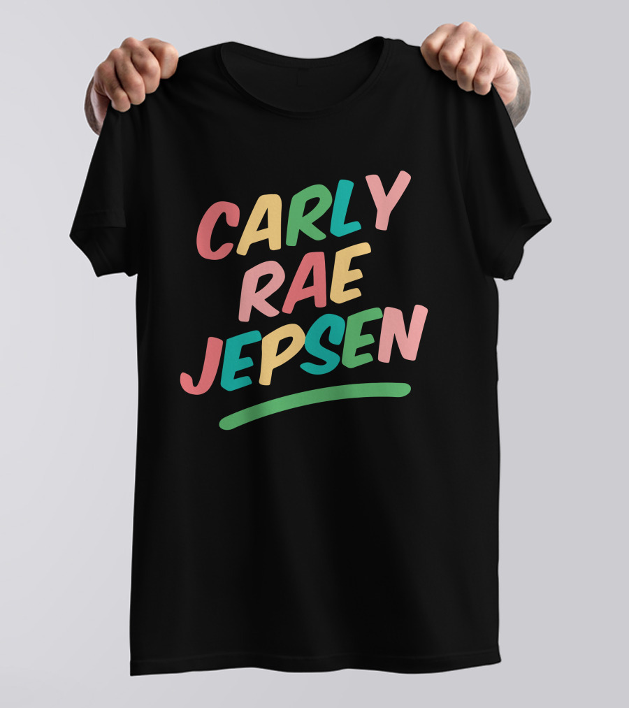 Carly Rae Jepsen Merch Rainbow Rae Jepsen T-Shirt