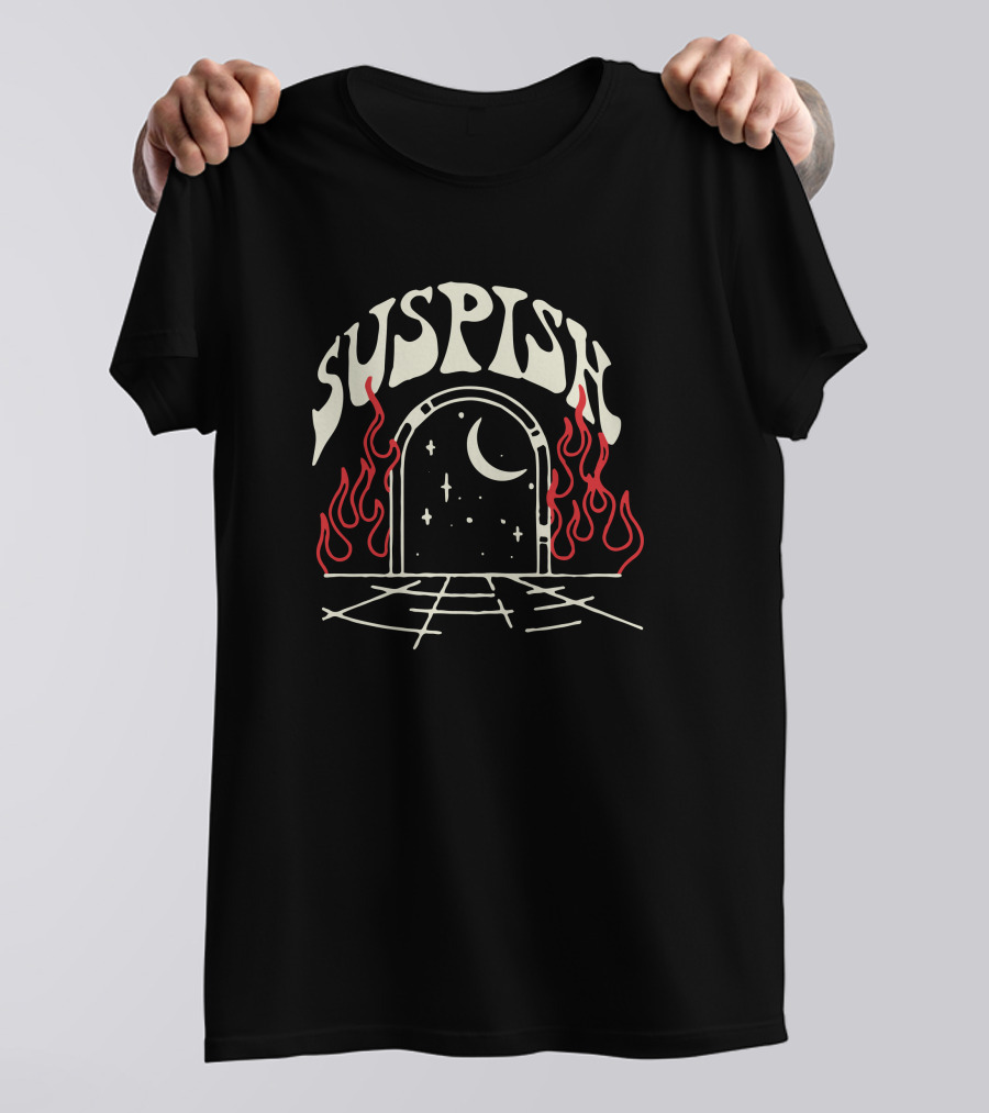 Bailey Sarian Susplish Merch Fiery Cosmic Portal T-Shirt