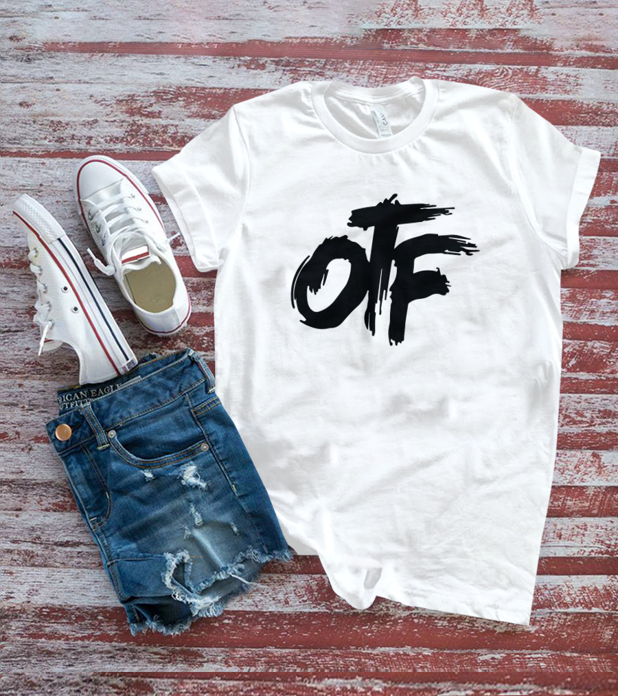 Otf Merchandise Brushstroke Style Branding T-Shirt