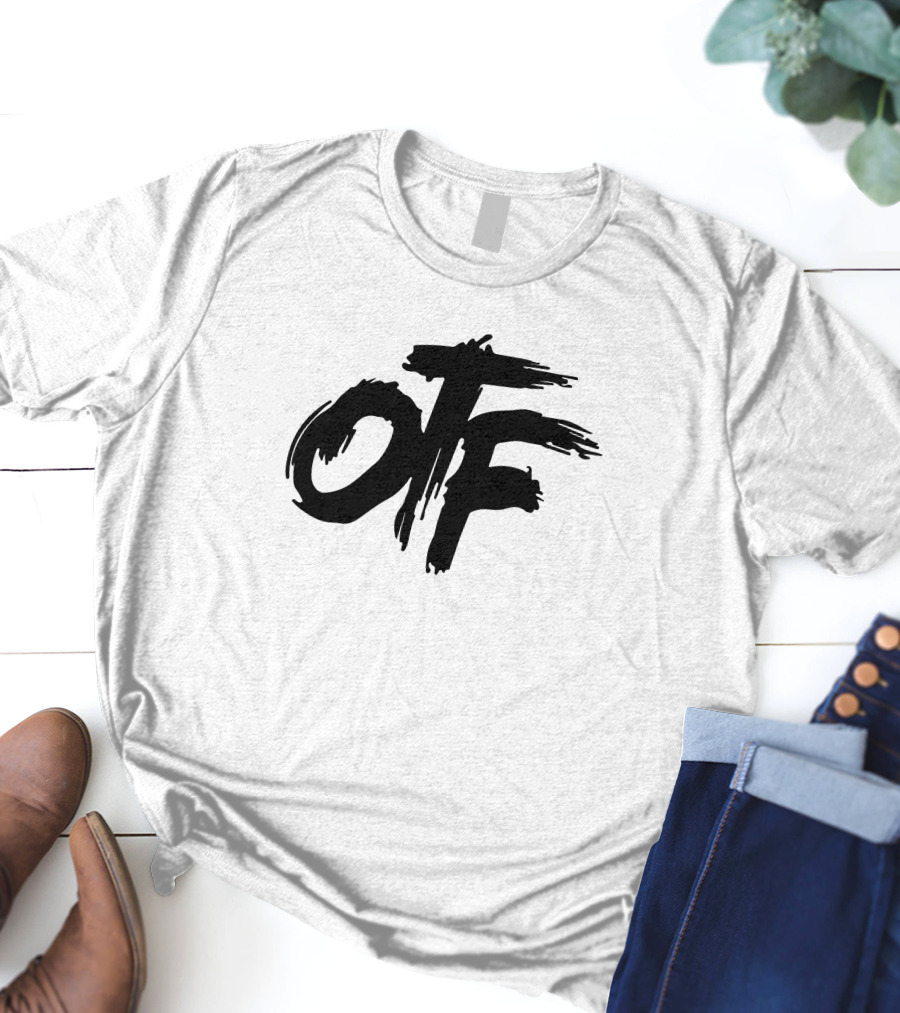 Otf Merchandise Brushstroke Style Branding T-Shirt