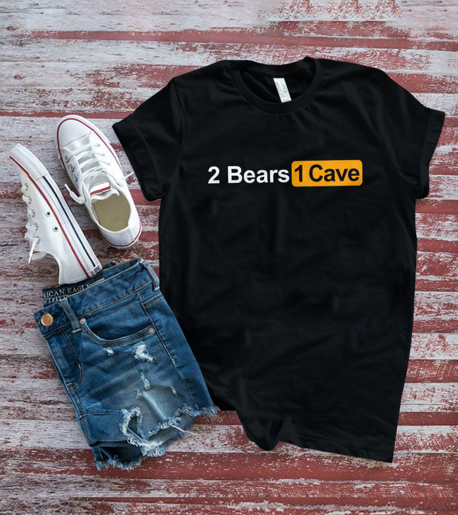 YMH Merch 2 Bears 1 Cave Podcast T-Shirt