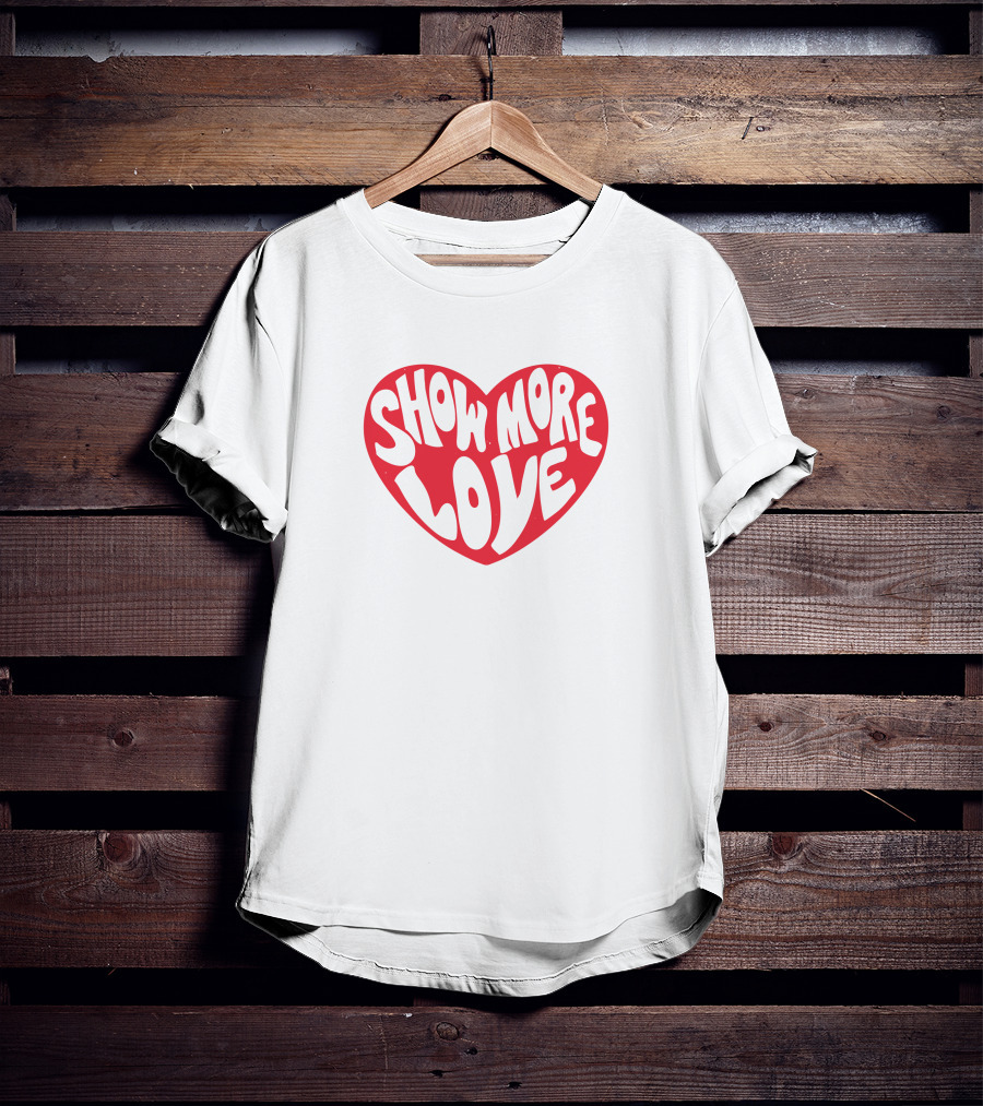 Sarah Dorothy Little Show More Love Heart T-Shirt