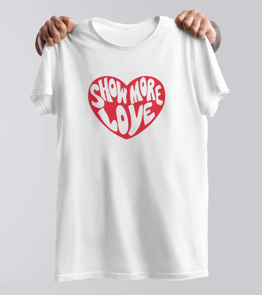 Sarah Dorothy Little Show More Love Heart T-Shirt