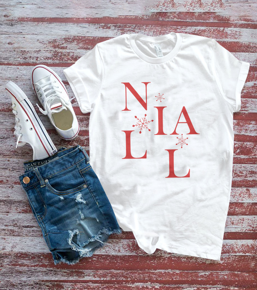Niall Horan Holiday Merch Snowflake T-Shirt