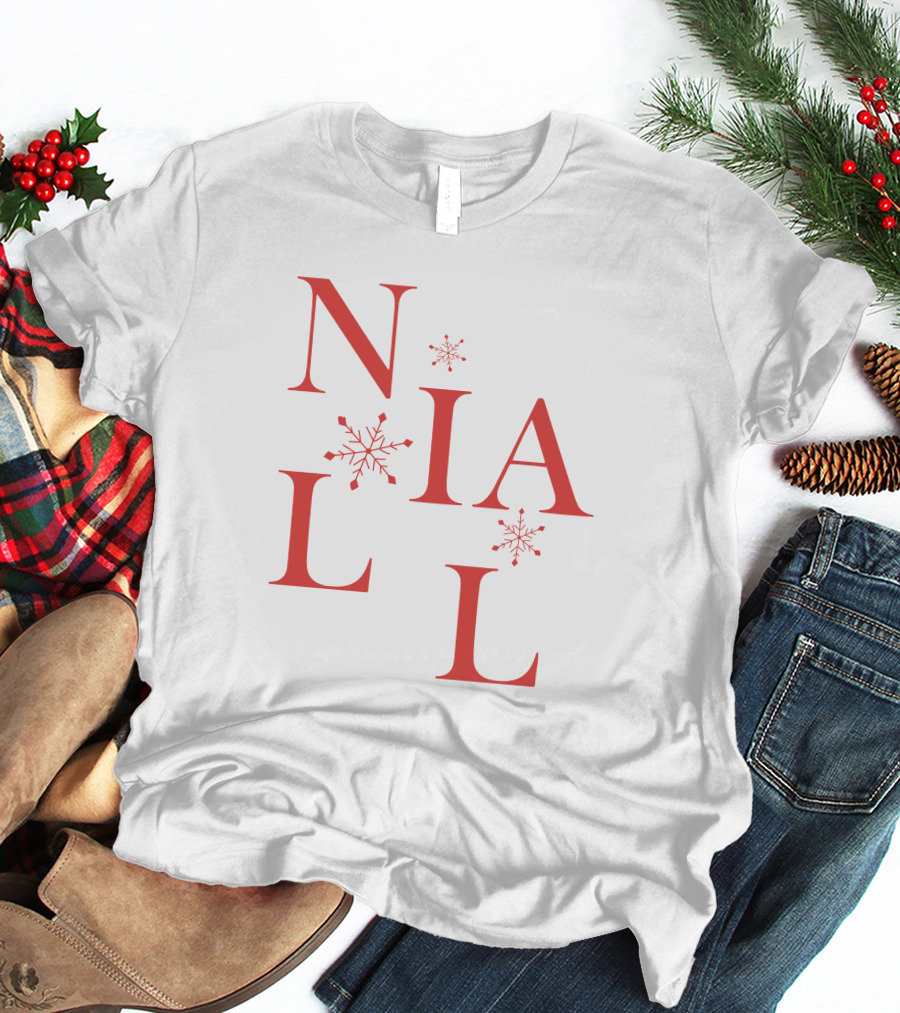 Niall Horan Holiday Merch Snowflake T-Shirt