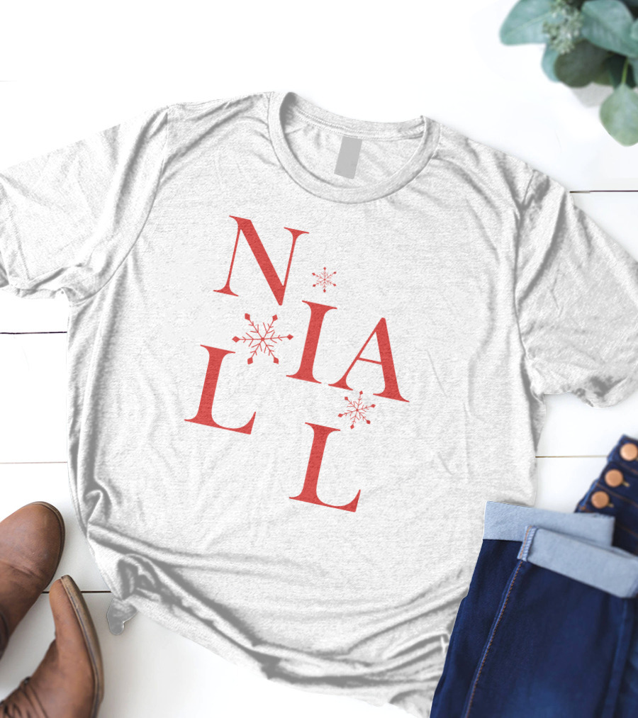 Niall Horan Holiday Merch Snowflake T-Shirt