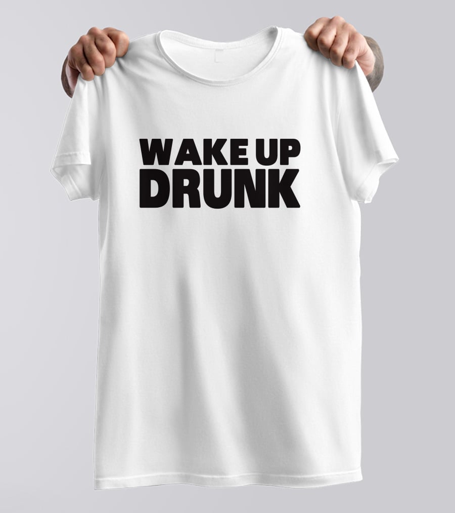 Wiz Khalifa Wake Up Drunk Thrill Merch T-Shirt