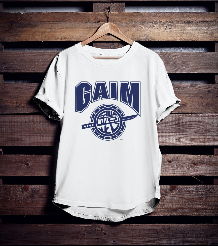 Gaim Team Kamen Rider Logo Sword Emblem T-Shirt