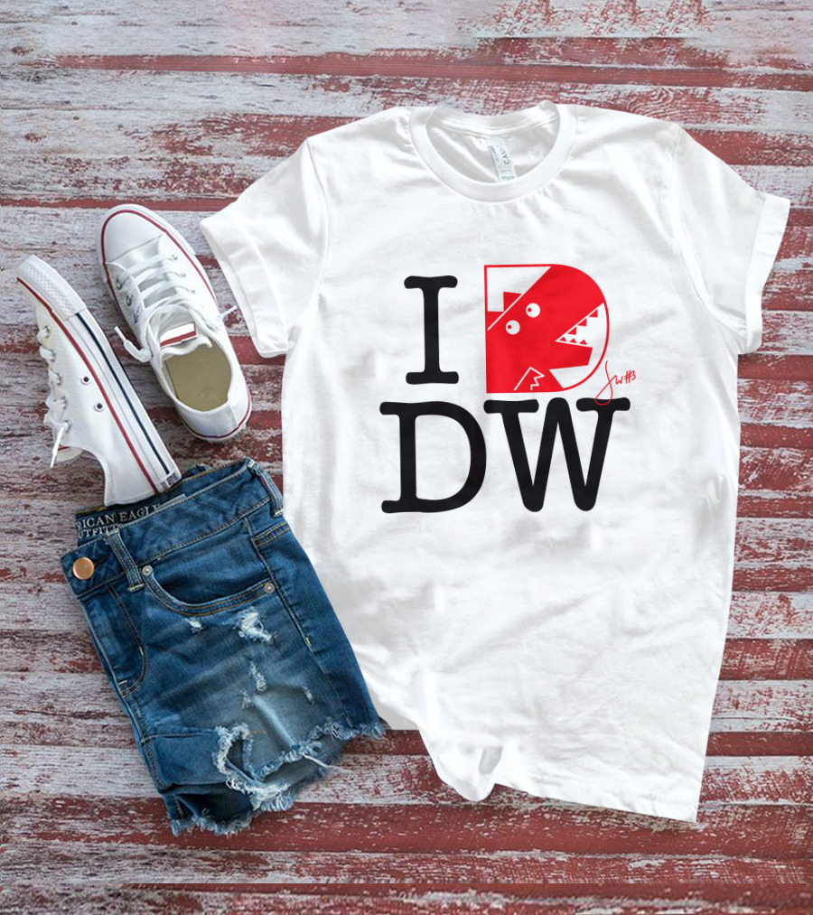 GetBlued I Love DW Deanna Wong Monster T-Shirt