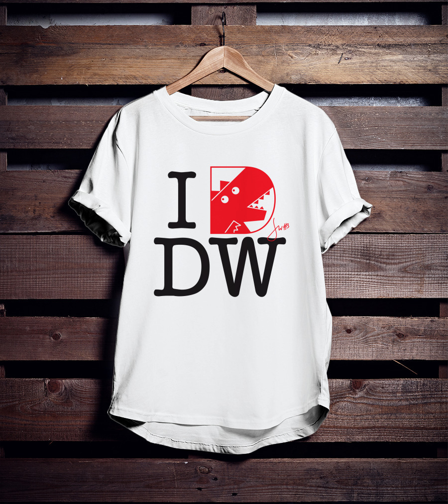 GetBlued I Love DW Deanna Wong Monster T-Shirt