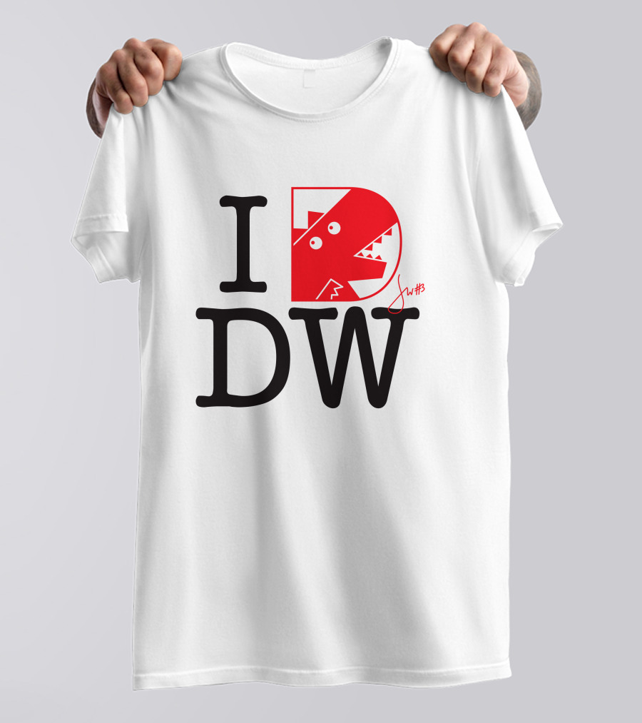 GetBlued I Love DW Deanna Wong Monster T-Shirt