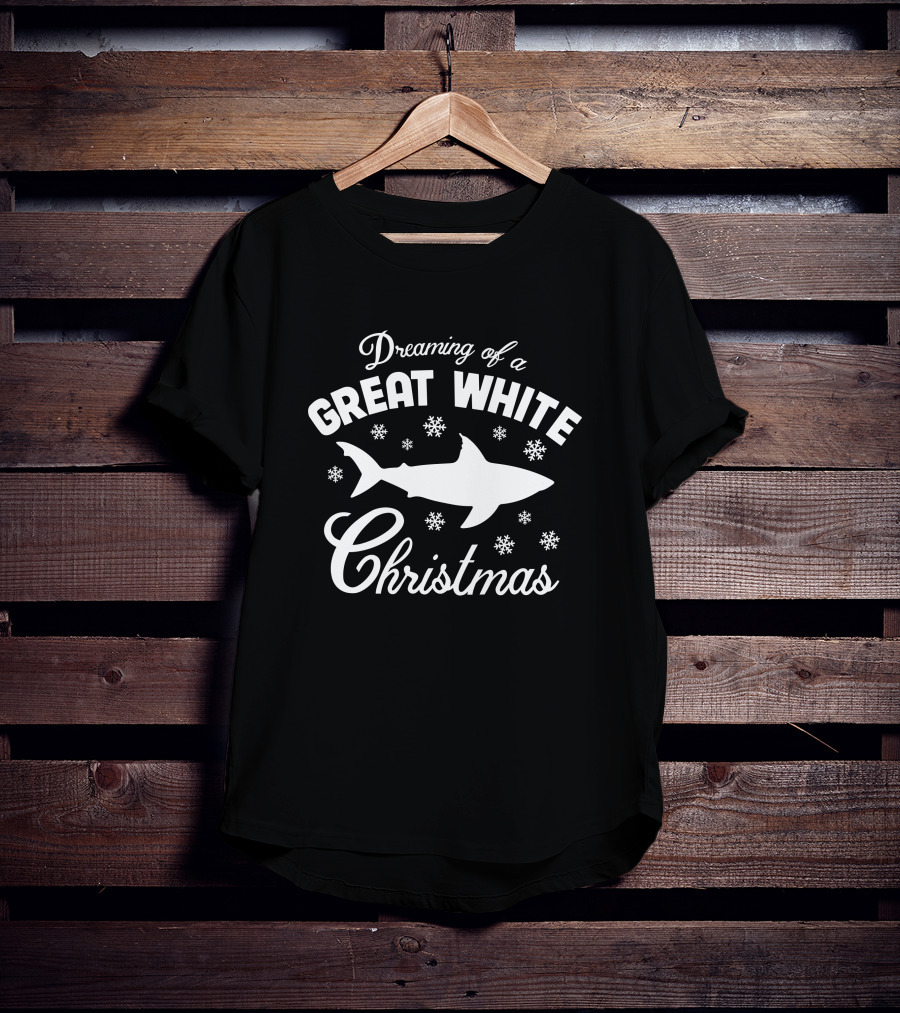 Dreaming Of A Great White Christmas With Nigel K Ocearch T-Shirt