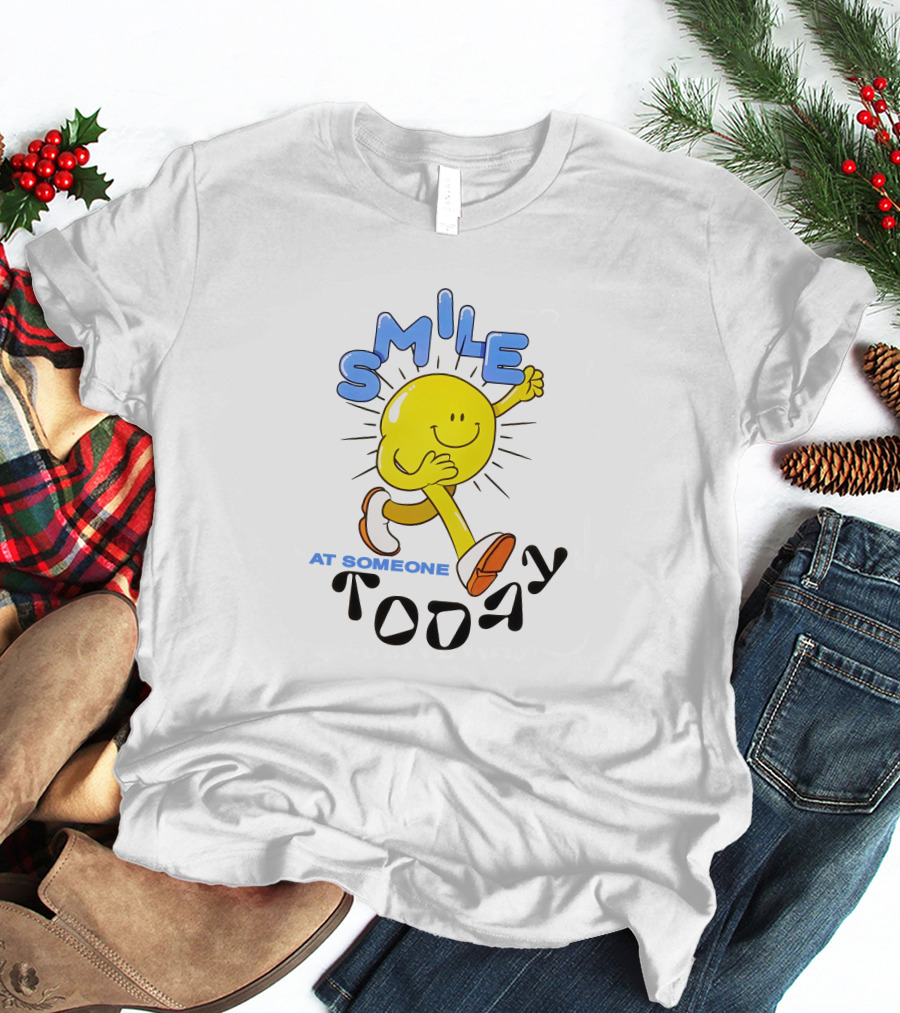 NaileaDevora Merch Smile At Someone Today T-Shirt