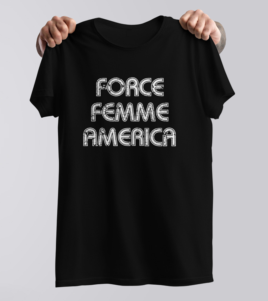 Force Femme America Dr Ada-Rhodes Short T-Shirt
