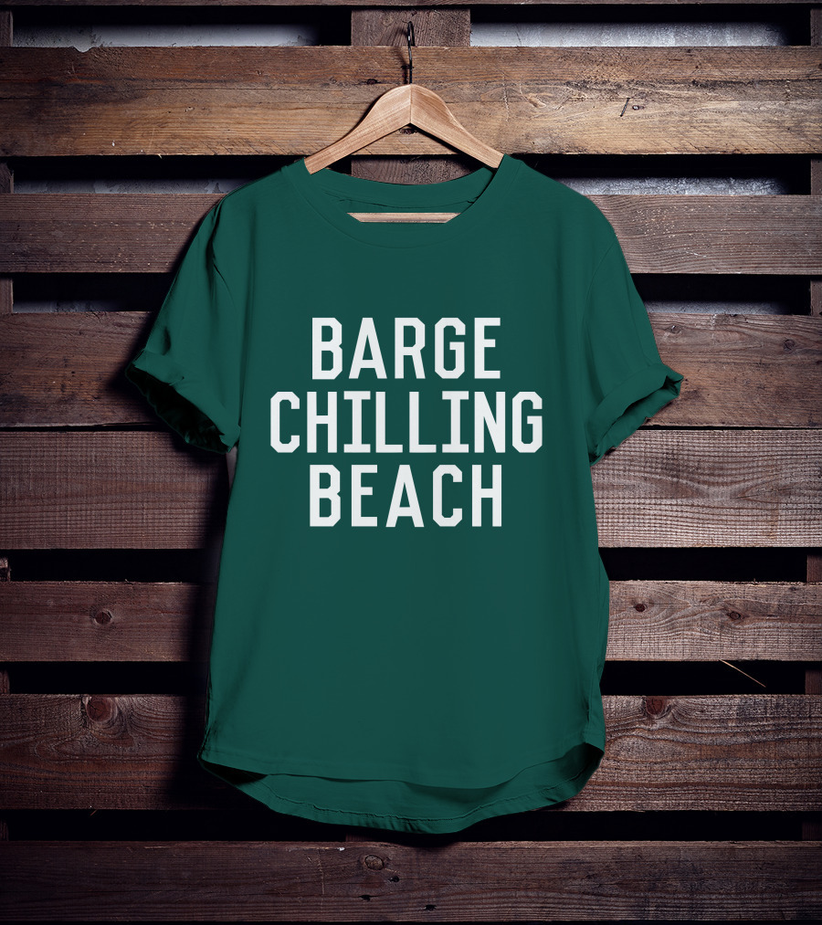 Barge Chilling Beach English Bay Vancouver Park BC Is Awesome T-Shirt