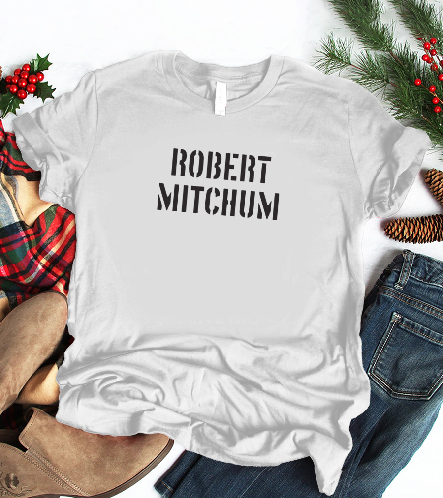 Mitchumarchive Robert Mitchum Text T-Shirt